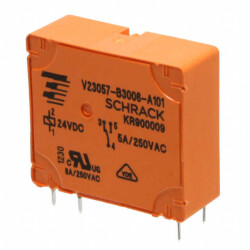 General Purpose Relay SPDT (1 Form C) 24VDC Coil Through Hole - TE Connectivity Potter & Brumfield Relays