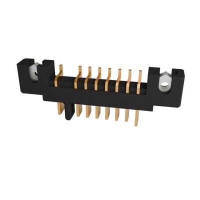 8 Position Plug, Male Blades Connector Solder 0.079