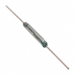 Glass Body Reed Switch SPST-NO 37 ~ 43AT Operate Range 10W 350mA (AC), 500mA (DC) 140 V Through Hole - Littelfuse Inc.