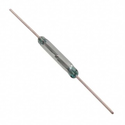 Glass Body Reed Switch SPST-NO 37 ~ 43AT Operate Range 10W 350mA (AC), 500mA (DC) 140 V Through Hole - 1