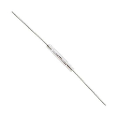 Glass Body Reed Switch SPST-NO 10 ~ 50AT Operate Range 10VA 1A (AC/DC) 125 V Through Hole - 1