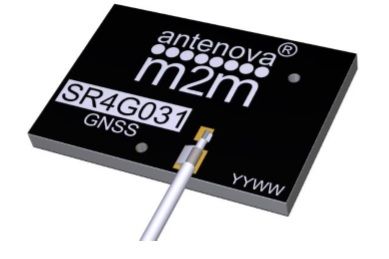 1559-1609 MHz GNSS/GPS Anten, 100 mm Kablo