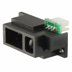 Optical Sensor 2 ~ 15cm Analog Output - SHARP Socle Technology