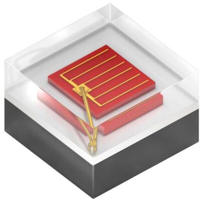 LED Lighting Color OSLON® Pure 1414 Red 620nm (610nm ~ 630nm) 0505 (1313 Metric) - 1