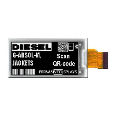 Graphic LCD Display Module Black, White TFT - Electronic Paper Display (EPD) SPI 2.13