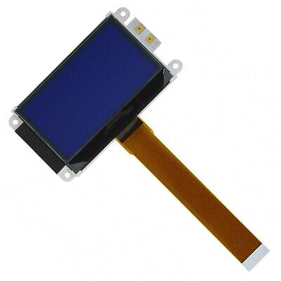Graphic LCD Display Module Transmissive White STN - Super-Twisted Nematic Parallel/Serial 2,8