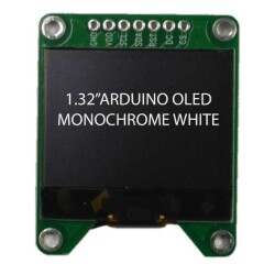 Graphic LCD Display Module Passive White Monochrome SPI 1.3