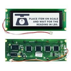 Graphic LCD Display Module Transflective Black (White - Inverted) FSTN - Film Super-Twisted Nematic Parallel, 8-Bit 240 x 64 - 1