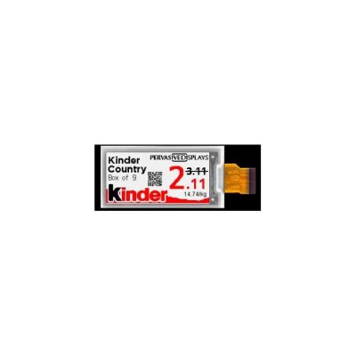 Graphic LCD Display Module Black, Red, White TFT - Electronic Paper Display (EPD) 2.13