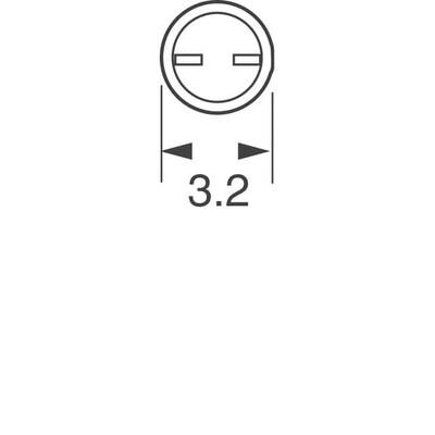 Green 569nm LED Indication - Discrete 2.1V Radial - 2