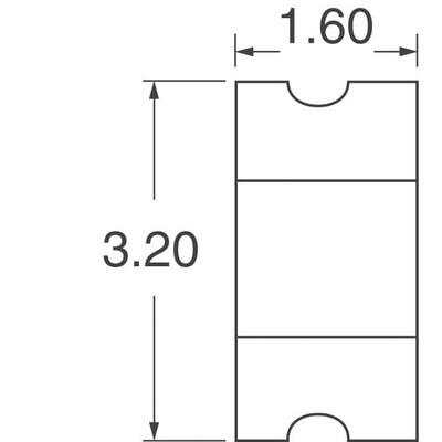 Green 571nm LED Indication - Discrete 2V 1206 (3216 Metric) - 2