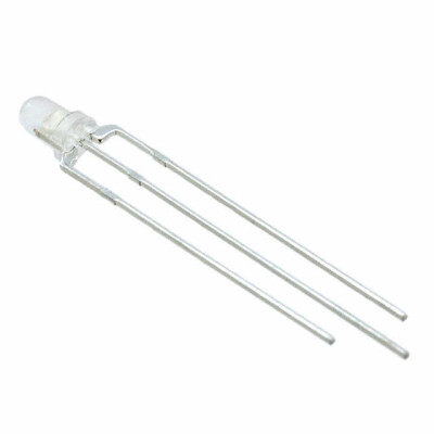 Green, Red 570nm Green, 625nm Red LED Indication - Discrete 2.1V Green, 2.1V Red Radial - 3 Leads - 2