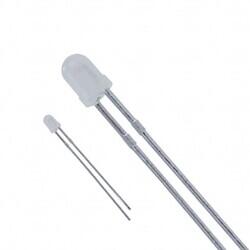 Green, Red 569nm Green, 621nm Red LED Indication - Discrete 2.1V Green, 2V Red Radial - 1