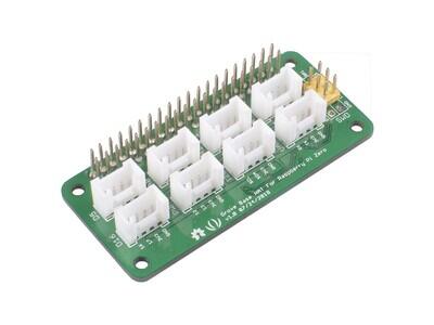 Grove to Raspberry Pi Connectivity Raspberry Pi Zero Platform Evaluation Expansion Board - 1