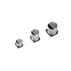 270 µF 35 V Aluminum - Polymer Capacitors Radial, Can - SMD 20mOhm 10000 Hrs @ 105°C - Nichicon