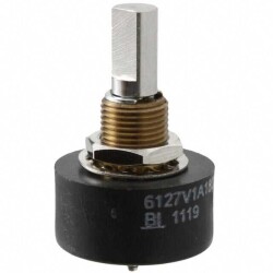 Hall Effect Sensor Rotary Position Flatted Shaft Solder Turret - TT Electronics BI