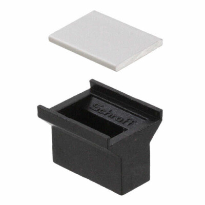 HANDLE 4HP VME PLASTIC BLACK - 1