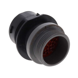 47 Position Circular Connector Receptacle Housing Panel Mount Dust Cap, Thread Adapter - TE Connectivity Deutsch Connectors (1)