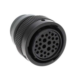 29 Position Circular Connector Plug Housing Free Hanging (In-Line) Coupling Nut, Threading Adapter - TE Connectivity Deutsch Connectors