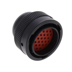 31 Position Circular Connector Plug Housing Free Hanging (In-Line) Coupling Nut - 2