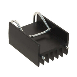 Heat Sink TO-247 Aluminum 1.0W @ 20°C Board Level, Vertical - Ohmite