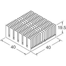 Heat Sink BGA Aluminum Top Mount - Advanced Thermal Solutions Inc. (1)