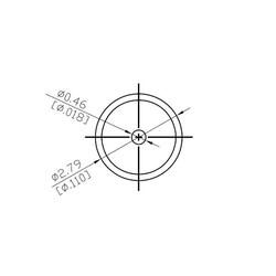 Hermetic SEAL for ϕ 0.46mm (.018inch) field replaceable connector - 2