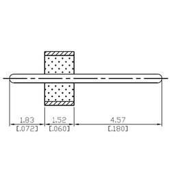 Hermetic SEAL for ϕ 0.46mm (.018inch) field replaceable connector - 1