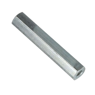 Hex Spacer Threaded M3x0.5 Steel 1.575