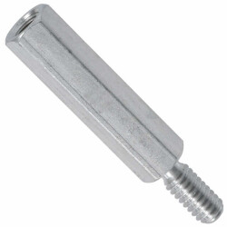 Hex Standoff Threaded #8-32 Aluminum 1.000
