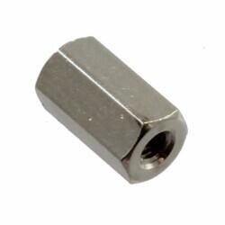 Hex Standoff Threaded M2.5 Brass 0.354