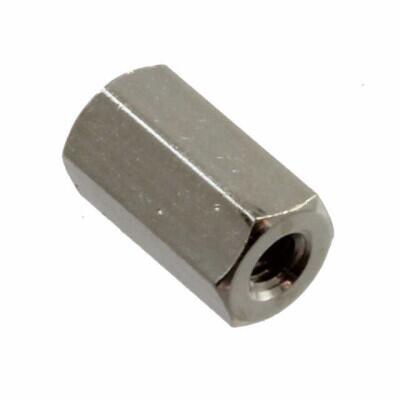 Hex Standoff Threaded M2.5 Brass 0.354