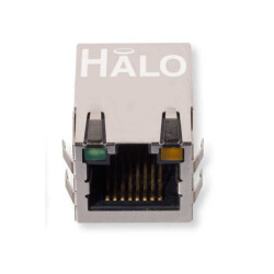 1 Port RJ45 Through Hole 10/100 Base-T, AutoMDIX - HALO Electronics, Inc.
