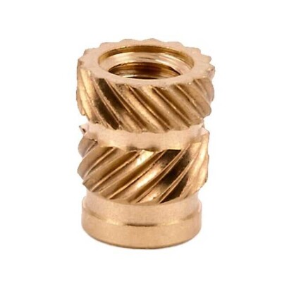 Heat Set / Ultrasonic Threaded Insert Yellow 0.25