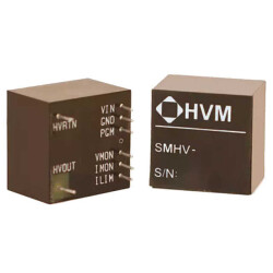 High Voltage - Non-Isolated Module DC DC Converter 1 Output -500V 2mA 4.5V - 5.5V Input - HVM Technology, Inc.