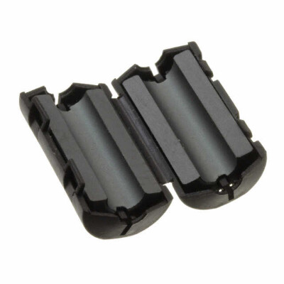 Hinged (Snap On) Free Hanging Ferrite Core 180Ohm @ 100MHz ID 0.201