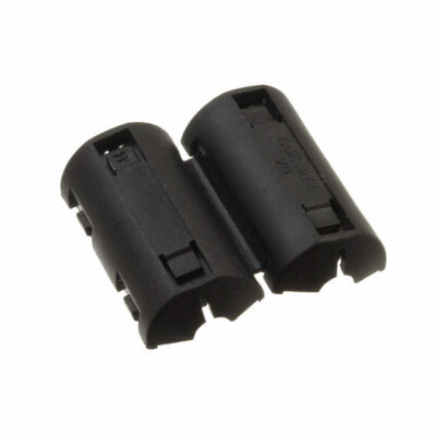 Hinged (Snap On) Free Hanging Ferrite Core 180Ohm @ 100MHz ID 0.201