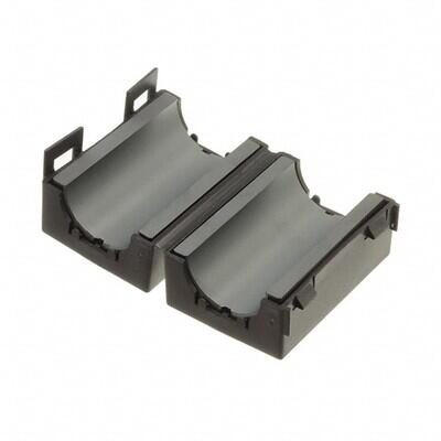 Hinged (Snap On) Free Hanging Ferrite Core 220Ohm @ 100MHz ID 0.740