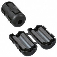 Hinged (Snap On) Free Hanging Ferrite Core 275Ohm @ 300MHz ID 0.266