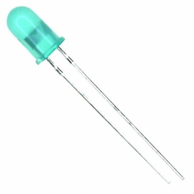 Green 569nm LED Indication - Discrete 1.9V Radial - 1