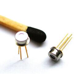 Miniature Single Thermopile Sensor, FOV: 95°, Thermistor Ref, CMOS compatible, TO46 - 1