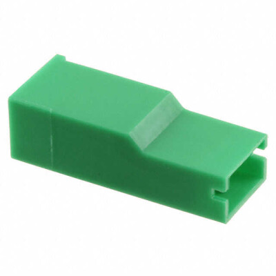 1 Position Housing Connector Female, Receptacle Green 0.250