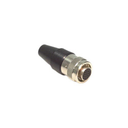 20 Position Circular Connector Plug, Female Sockets Solder Cup - Hirose Electric Co Ltd