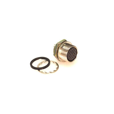 20 Position Circular Connector Receptacle, Female Sockets Solder Cup - 1