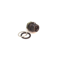 3 (Power) Position Circular Connector Receptacle, Male Pins Solder Cup - Hirose Electric Co Ltd (1)
