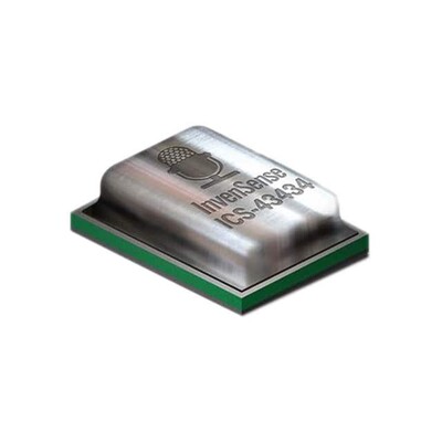 60 Hz ~ 20 kHz Digital, I²S Microphone MEMS (Silicon) 1.65 V ~ 3.63 V Omnidirectional (-26 ±1dB @ 94dB SPL) Solder Pads - 1