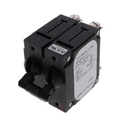 Circuit Breaker Magnetic (Hydraulic Delay) 30A 250 V AC 80 V DC Lever Panel Mount - Sensata-Airpax