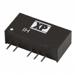 Isolated Module DC DC Converter 2 Output 9V -9V 111mA, 111mA 10.8V - 13.2V Input - XP Power