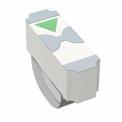 White - LED Indication - Discrete 3.2V 2-SMD, No Lead - Inolux (1)