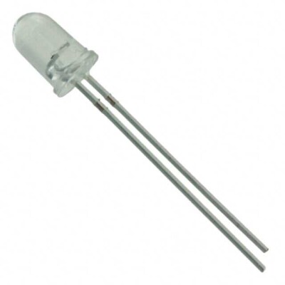 Infrared (IR) Emitter 850nm 1.65V 100mA 300mW/sr @ 100mA 6° T 1 3/4 - 1